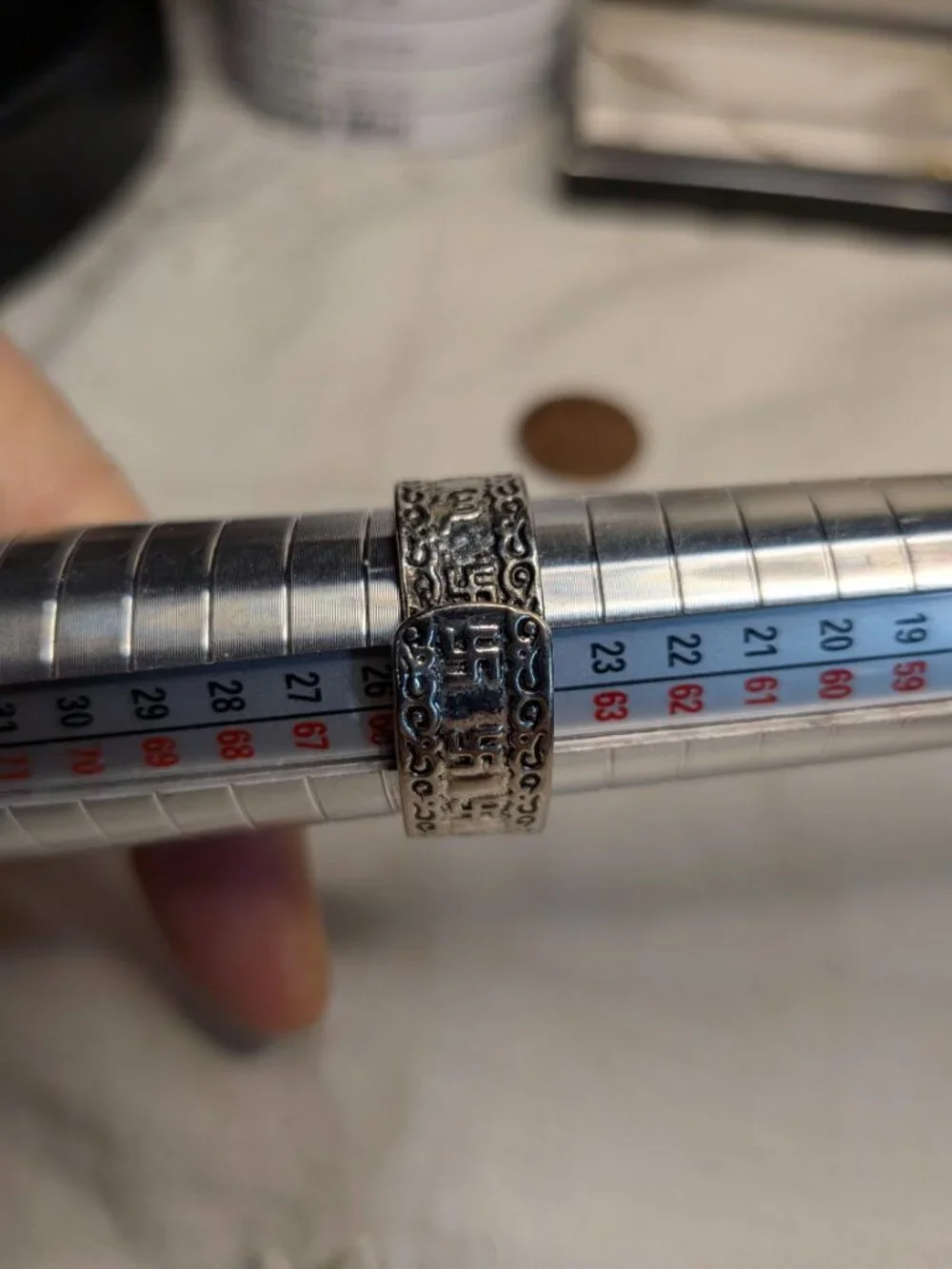 Heart Sutra Pixiu 990 Silver Protection Ring